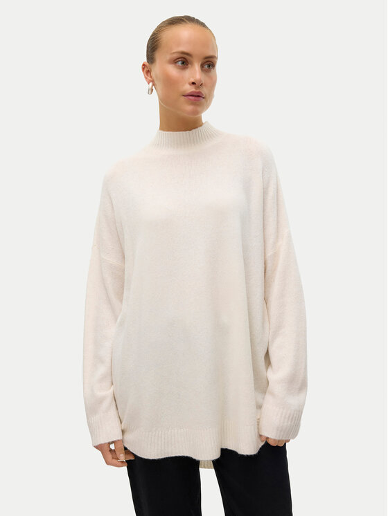 Vero Moda Megztinis · Smėlio · Relaxed Fit