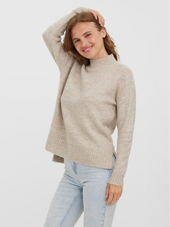 Vero Moda Megztinis · Smėlio · Regular Fit