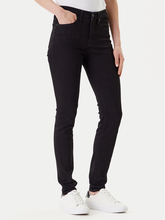 Calvin Klein Jeans Džinsai · Juoda · Skinny Fit