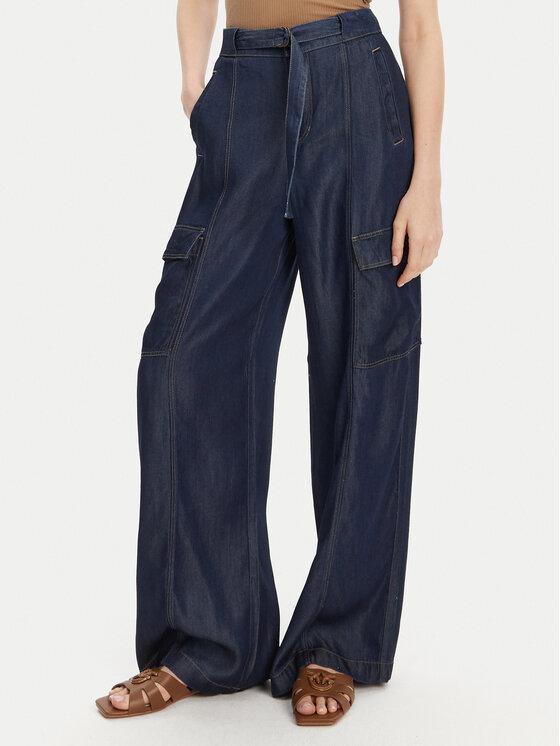 Guess Džinsai · Tamsiai mėlyna · Relaxed Fit