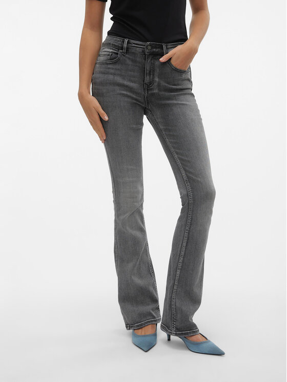 Vero Moda Džinsai · Pilka · Regular Fit