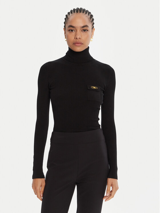 Elisabetta Franchi Golfas · Juoda · Slim Fit