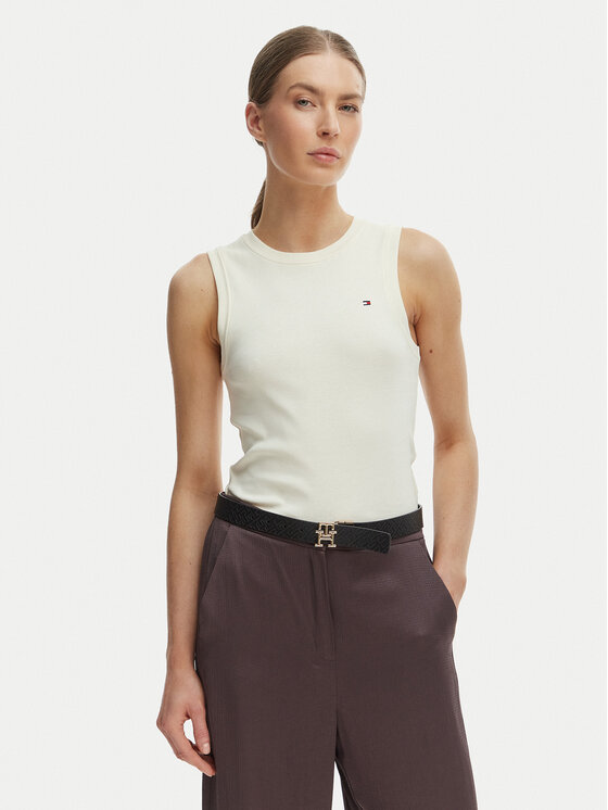 Tommy Hilfiger Marškinėliai · Écru