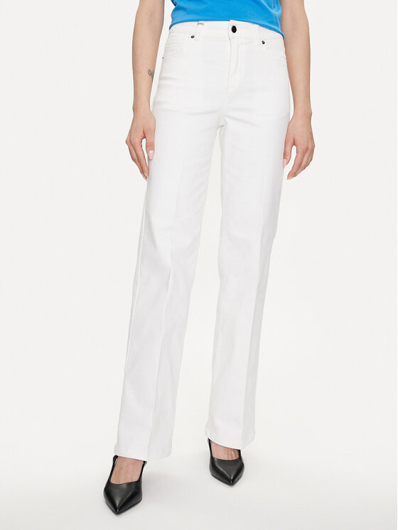 United Colors Of Benetton Džinsai · Balta · Regular Fit