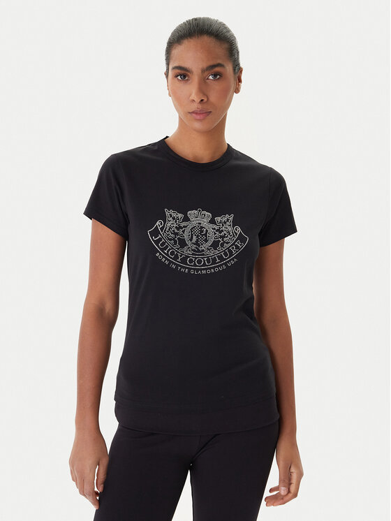Kodas SUN15 Juicy Couture Marškinėliai · Juoda