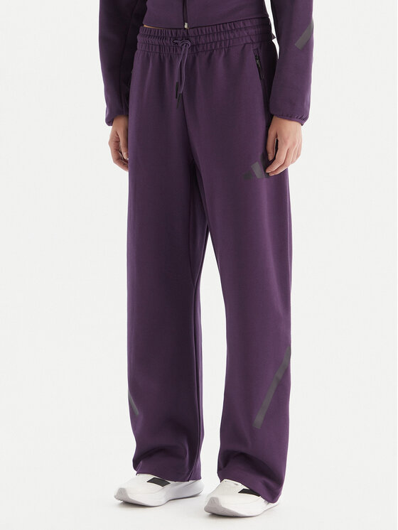adidas Sportinės kelnės · Violetinė · Relaxed Fit