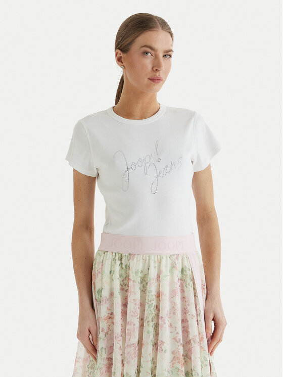 JOOP! Jeans Marškinėliai · Balta