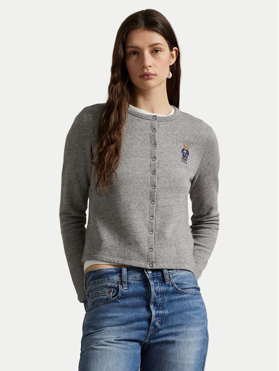 Polo Ralph Lauren Kardiganas · Pilka · Slim Fit