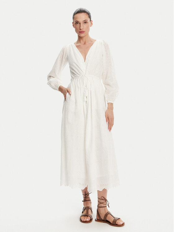 Pepe Jeans Vasarinė suknelė · Balta · Midi