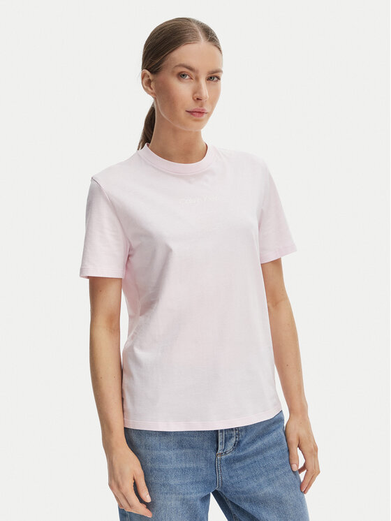 Calvin Klein Jeans Marškinėliai · Rožinė