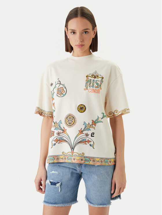 Just Cavalli Marškinėliai · Balta