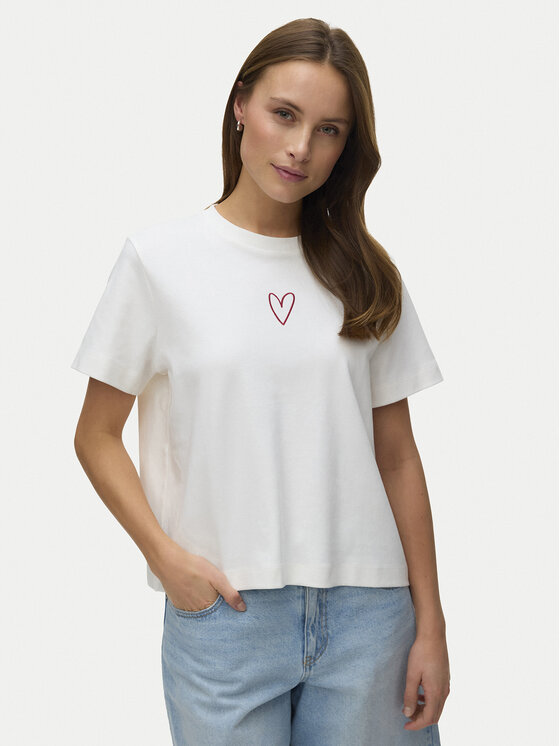 Vero Moda Marškinėliai · Balta