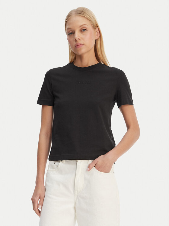 Calvin Klein Marškinėliai · Juoda
