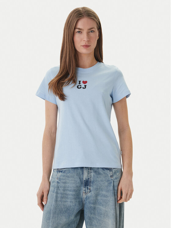 Guess Jeans Marškinėliai · Žydra