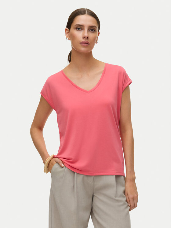 Vero Moda Marškinėliai · Rožinė