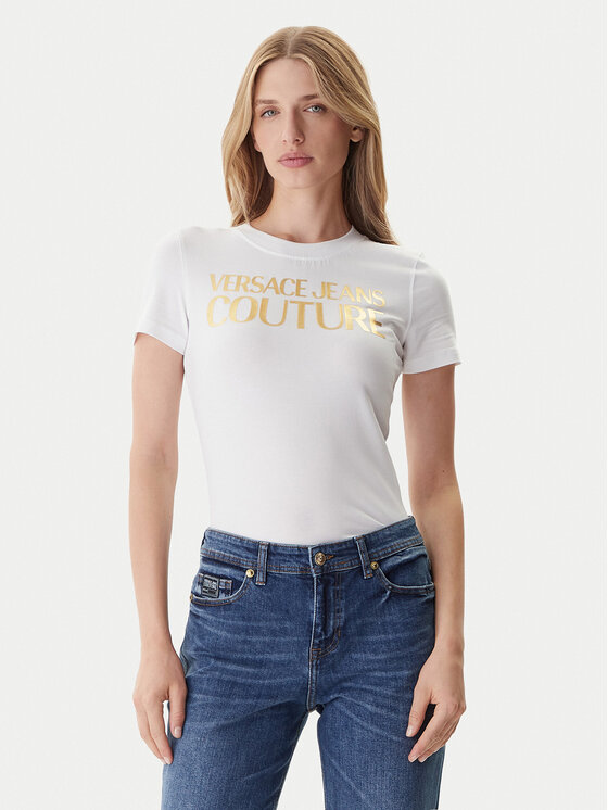 Versace Jeans Couture Marškinėliai · Balta