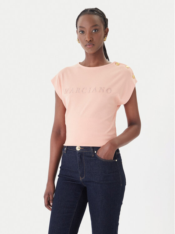 Marciano Guess Marškinėliai · Oranžinė