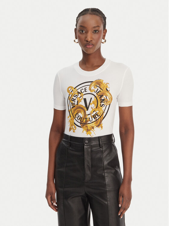 Versace Jeans Couture Marškinėliai · Balta
