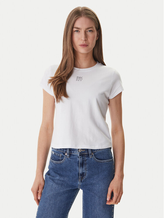 Kodas 20MAY DKNY Marškinėliai · Balta