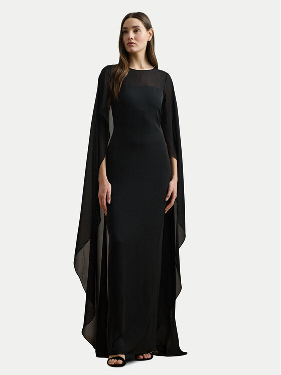 LAUREN RALPH LAUREN Vakarinė suknelė · Juoda · Maksi