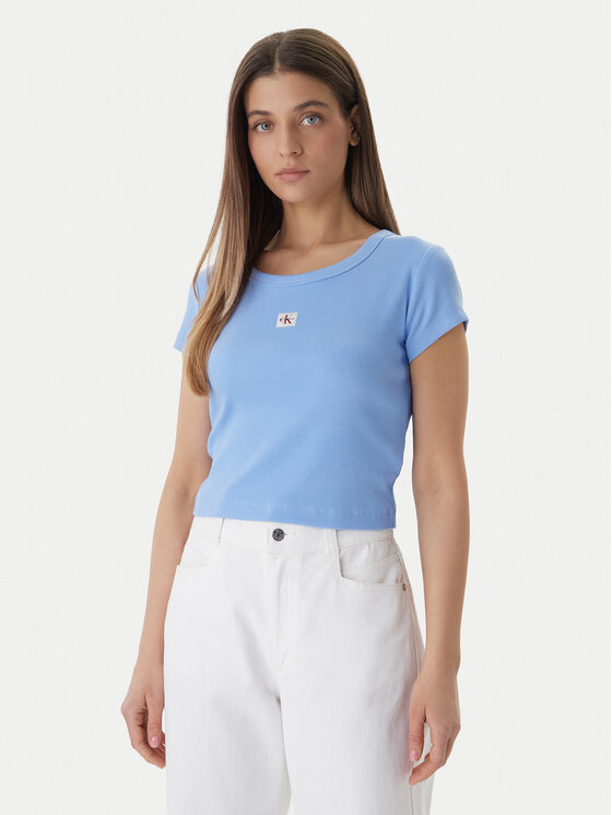 Calvin Klein Jeans Marškinėliai · Mėlyna