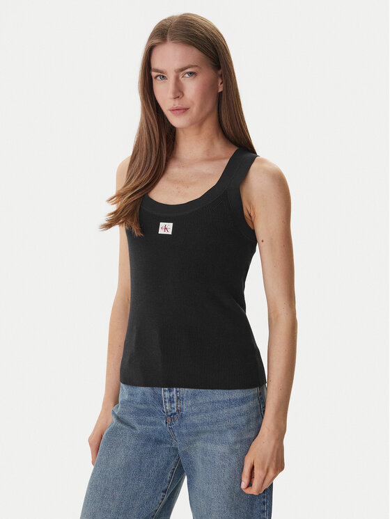 Calvin Klein Jeans Marškinėliai · Juoda