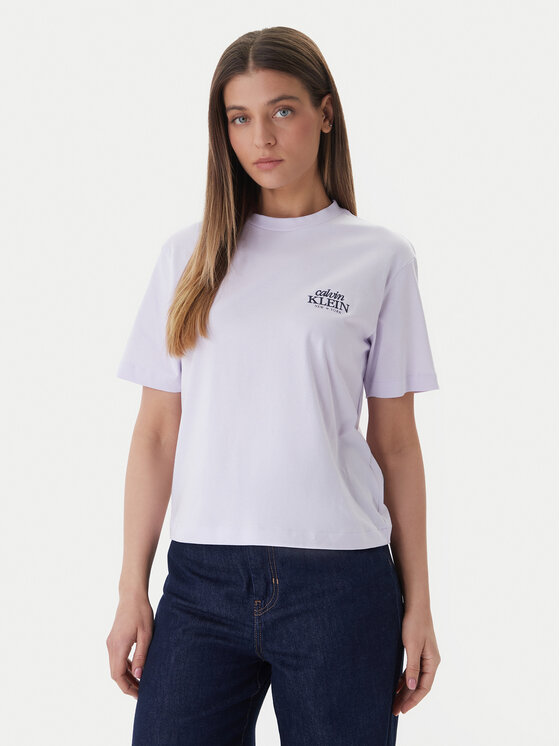 Calvin Klein Jeans Marškinėliai · Rožinė