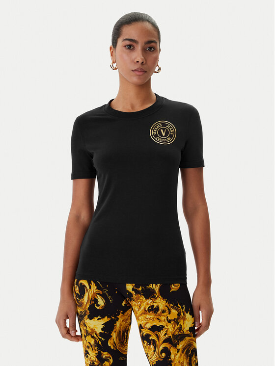 Versace Jeans Couture Marškinėliai · Juoda