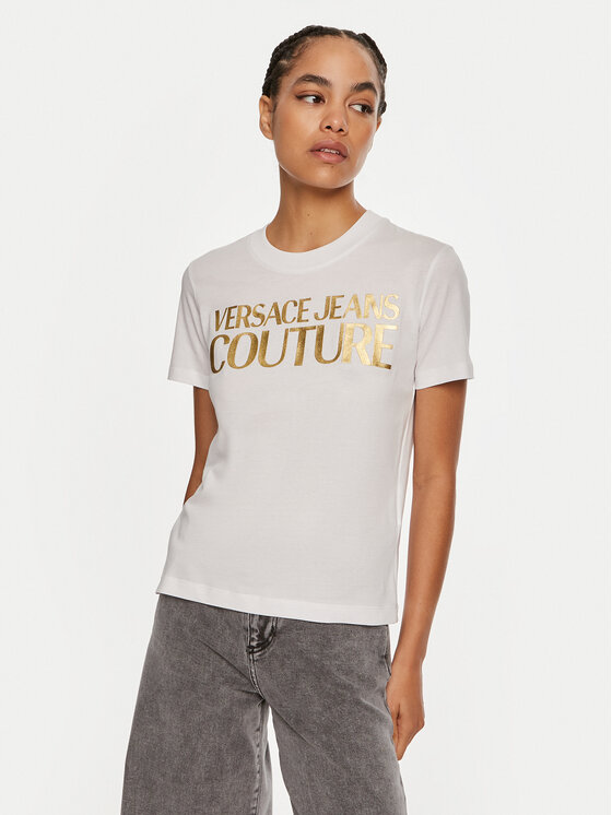 Versace Jeans Couture Marškinėliai · Balta