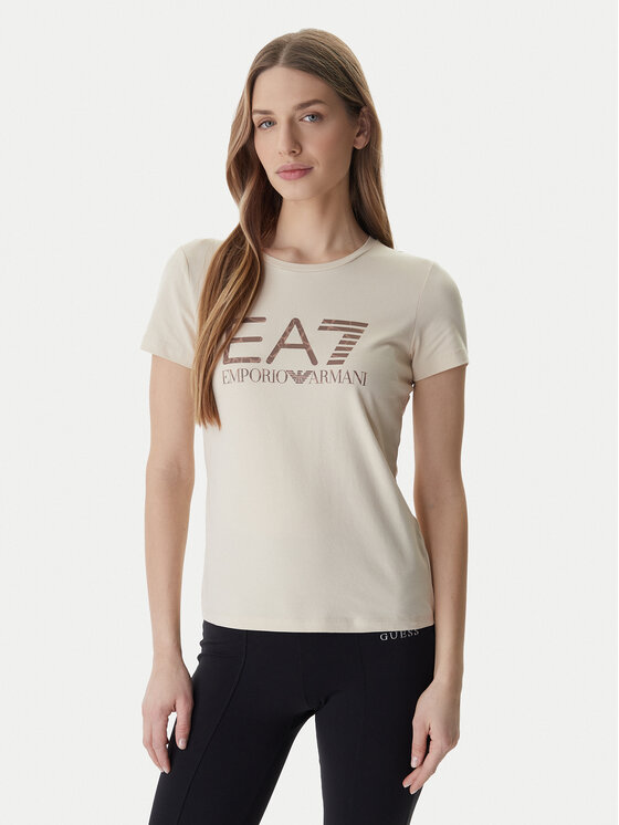 EA7 Emporio Armani Marškinėliai · Smėlio