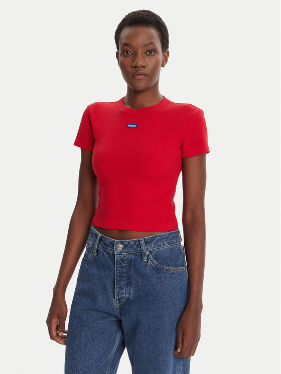 HUGO Marškinėliai · Raudona