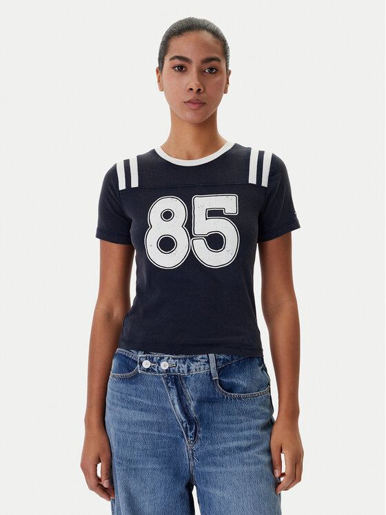 Tommy Jeans Marškinėliai · Tamsiai mėlyna
