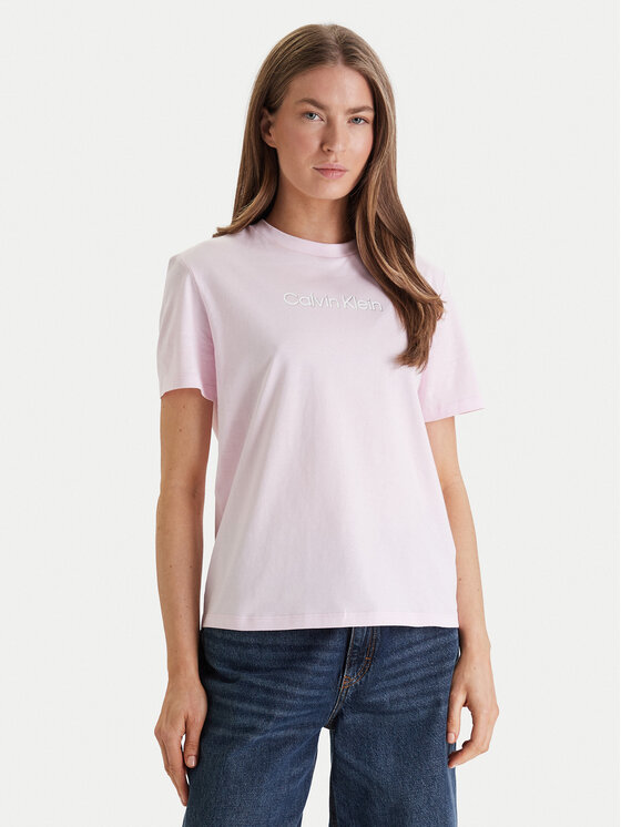 Calvin Klein Jeans Marškinėliai · Rožinė