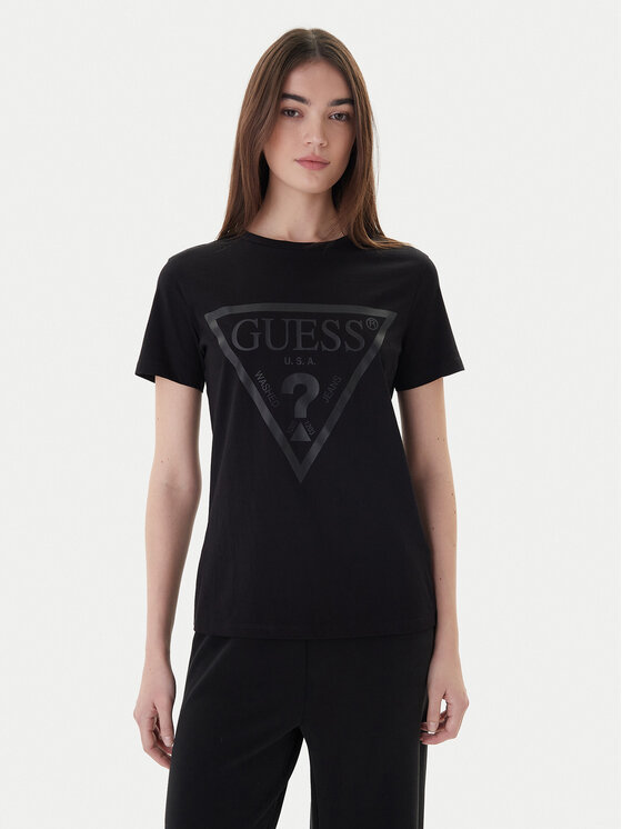 Guess Marškinėliai · Juoda
