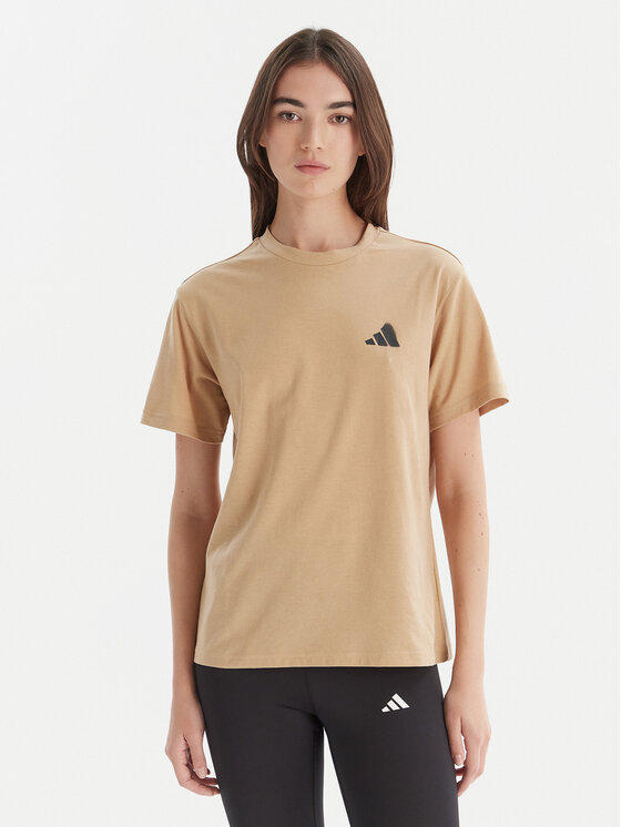 adidas Marškinėliai · City Tech · Smėlio