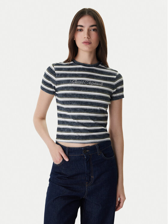 Guess Marškinėliai · Tamsiai mėlyna