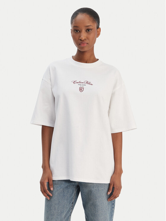 Calvin Klein Jeans Marškinėliai · Balta