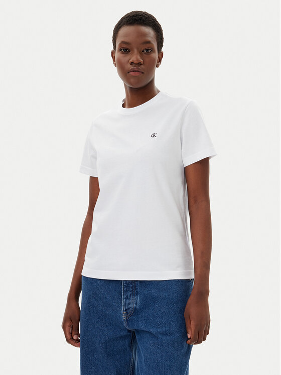 Calvin Klein Jeans Marškinėliai · Balta