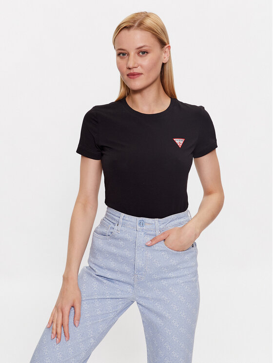 Guess Marškinėliai · Juoda