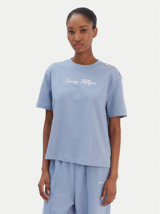 Tommy Hilfiger Marškinėliai · Mėlyna