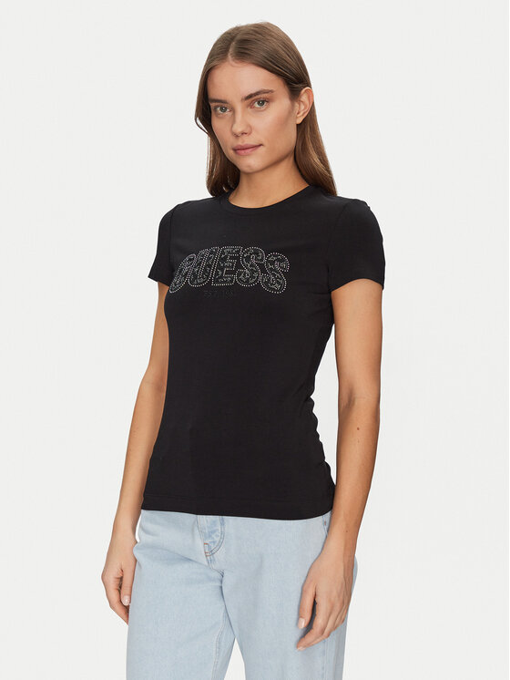 Kodas SUN15 Guess Marškinėliai · Juoda
