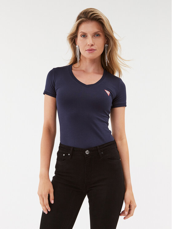 Guess Marškinėliai · Tamsiai mėlyna