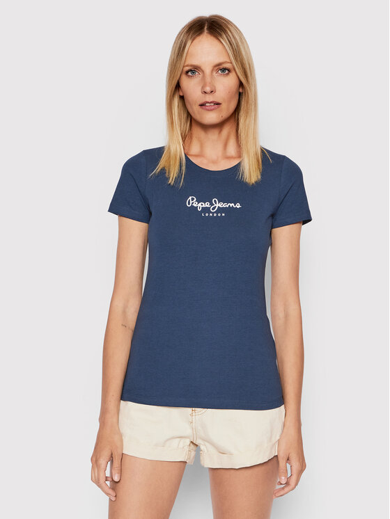 Pepe Jeans Marškinėliai · Tamsiai mėlyna
