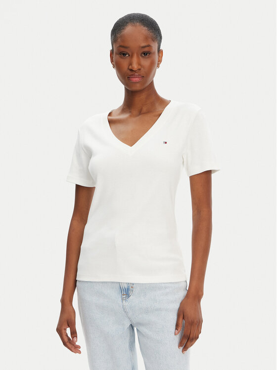 Tommy Hilfiger Marškinėliai · Écru