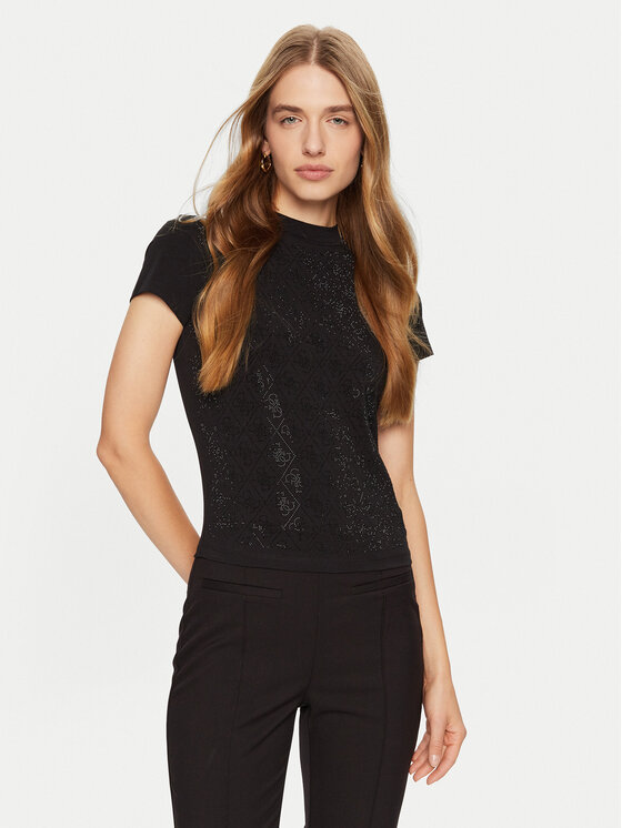 Guess Marškinėliai · Juoda