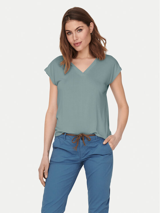 ONLY Marškinėliai · Žalia