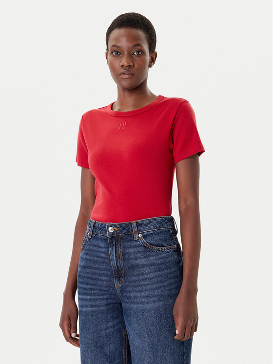 HUGO Marškinėliai · Raudona