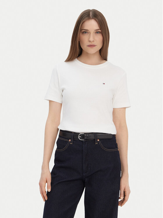 Tommy Hilfiger Marškinėliai · Balta