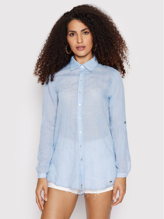 Banana Moon Marškiniai · Žydra