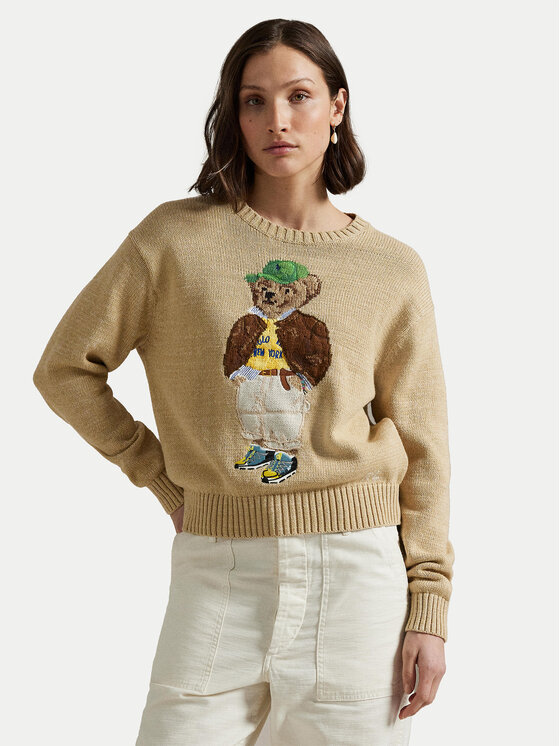 Polo Ralph Lauren Megztinis · Smėlio · Relaxed Fit